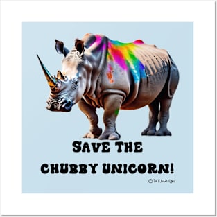 Save The Chubby Unicorn! Posters and Art